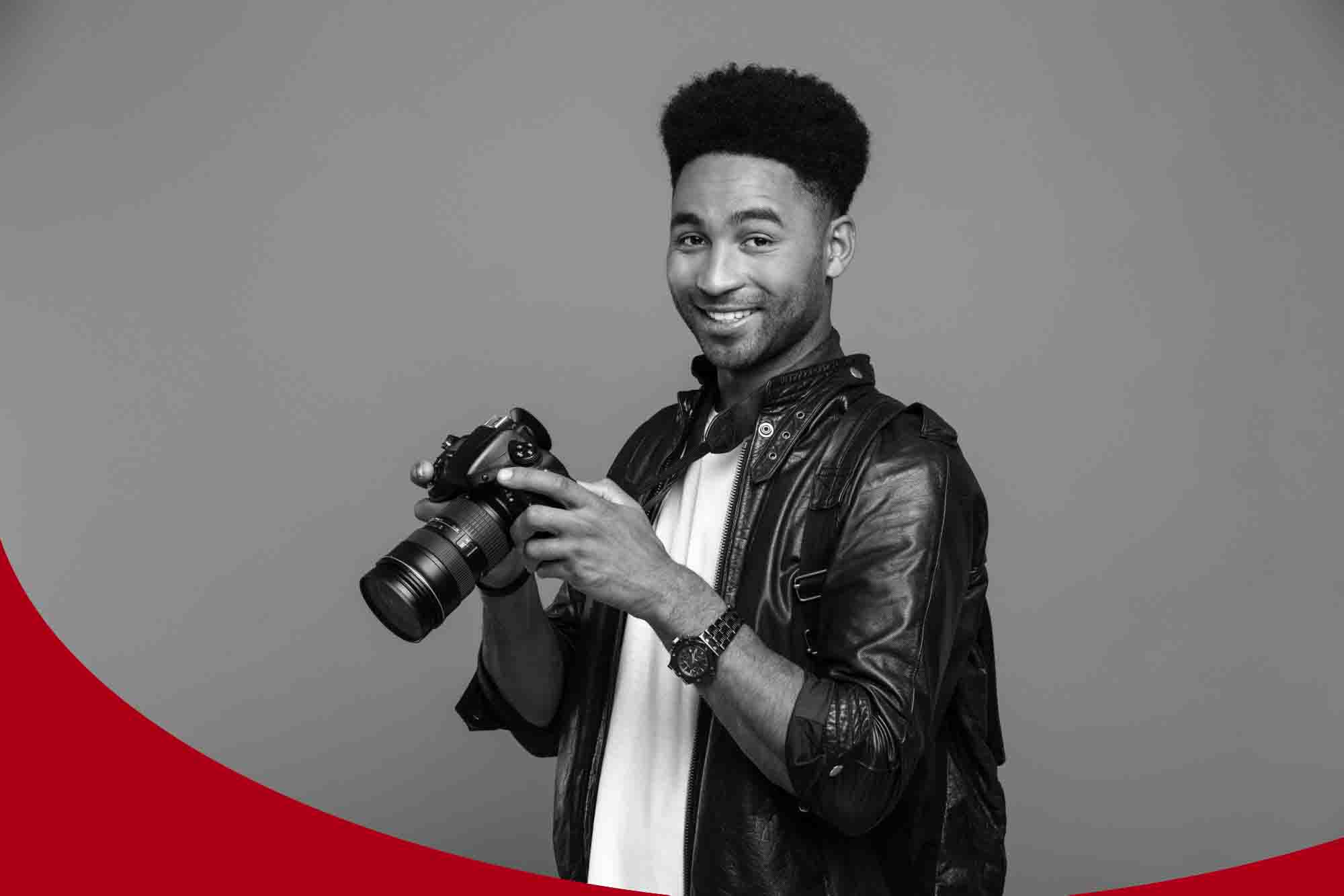 un photographe